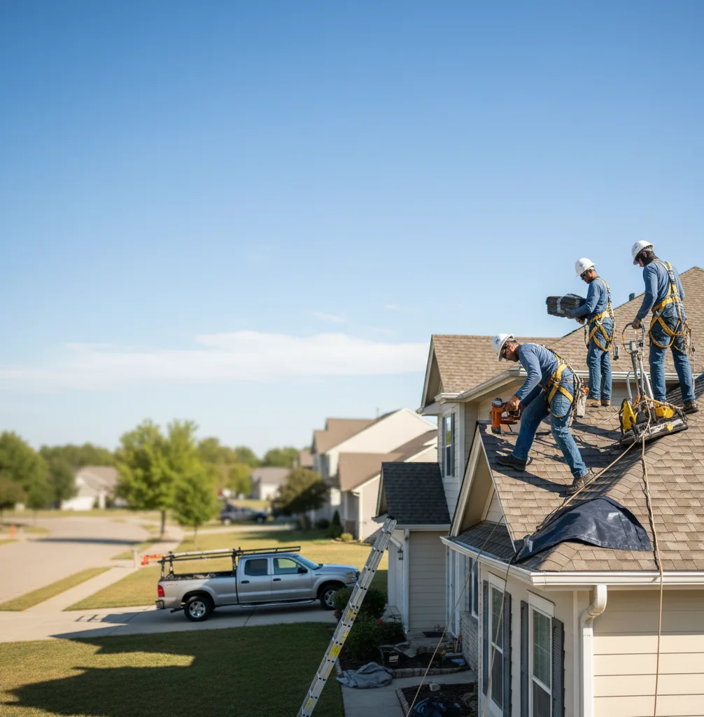 Roof Leak Repair in Conway Springs, KS